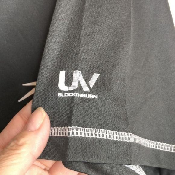 NWT Speedo Men’s Rash Guard UV Turbo Dri M - Picture 9 of 10